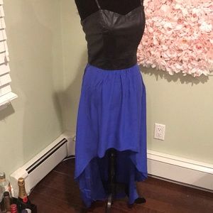 Born In December high low dress